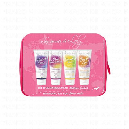 LES SECRETS DE LOLY Kit d'embarquement cheveux fris&eacute;s