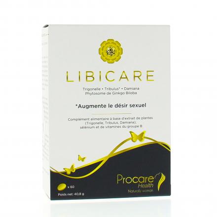 LIBICARE Complément alimentaire pour la libido féminine comprimés x 60