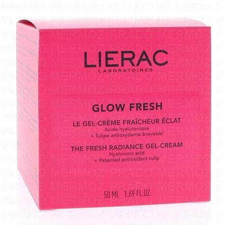 LIERAC Glow Refresh - Le Gel-Cr&egrave;me fraicheur &eacute;clat (pot 50ml)