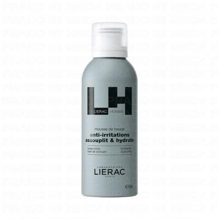 LIERAC HOMME Mousse de rasage anti-irritations (150ml)