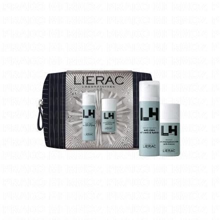LIERAC Homme Coffret Trousse Fluide Anti-Âge Global