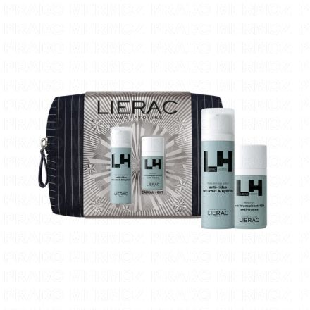 LIERAC Homme Coffret Trousse Gel Hydratant Energisant