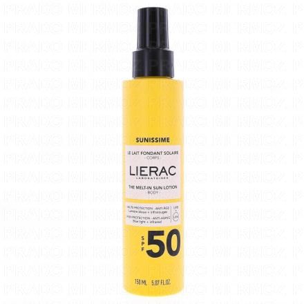 LIERAC Sunissime - Le Lait Fondant Solaire Corps SPF50 150 ml