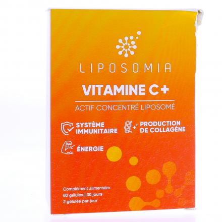 LIPOSOMIA Vitamine C+ 60 gélules 2