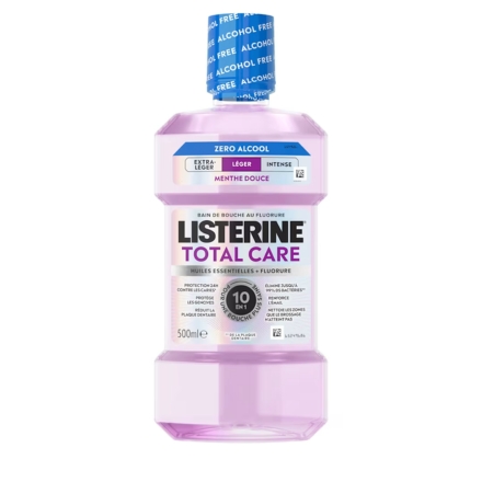 LISTERINE Total Care 10 en 1 Goût léger 500ml