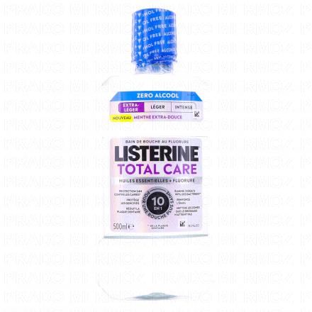 LISTERINE Total Care Menthe Extra Douce Sans Alcool 500ml