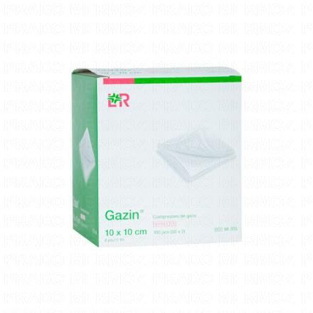 LOHMANN & RAUSHER Gazin - Compresses de Gaze Stériles Tissées (50 sachets - 10 x 10 cm)