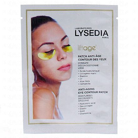 LYSEDIA Liftage patch anti-âge contour des yeux boite de 1 paire
