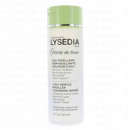LYSEDIA Pétale de Rose Eau Micellaire Démaquillante Douceur 2 en 1 200ml