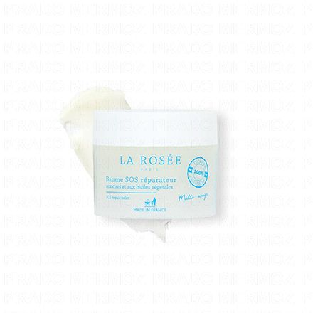LA ROSÉE Baume SOS réparateur aux cires et aux huiles végétales pot de 20g