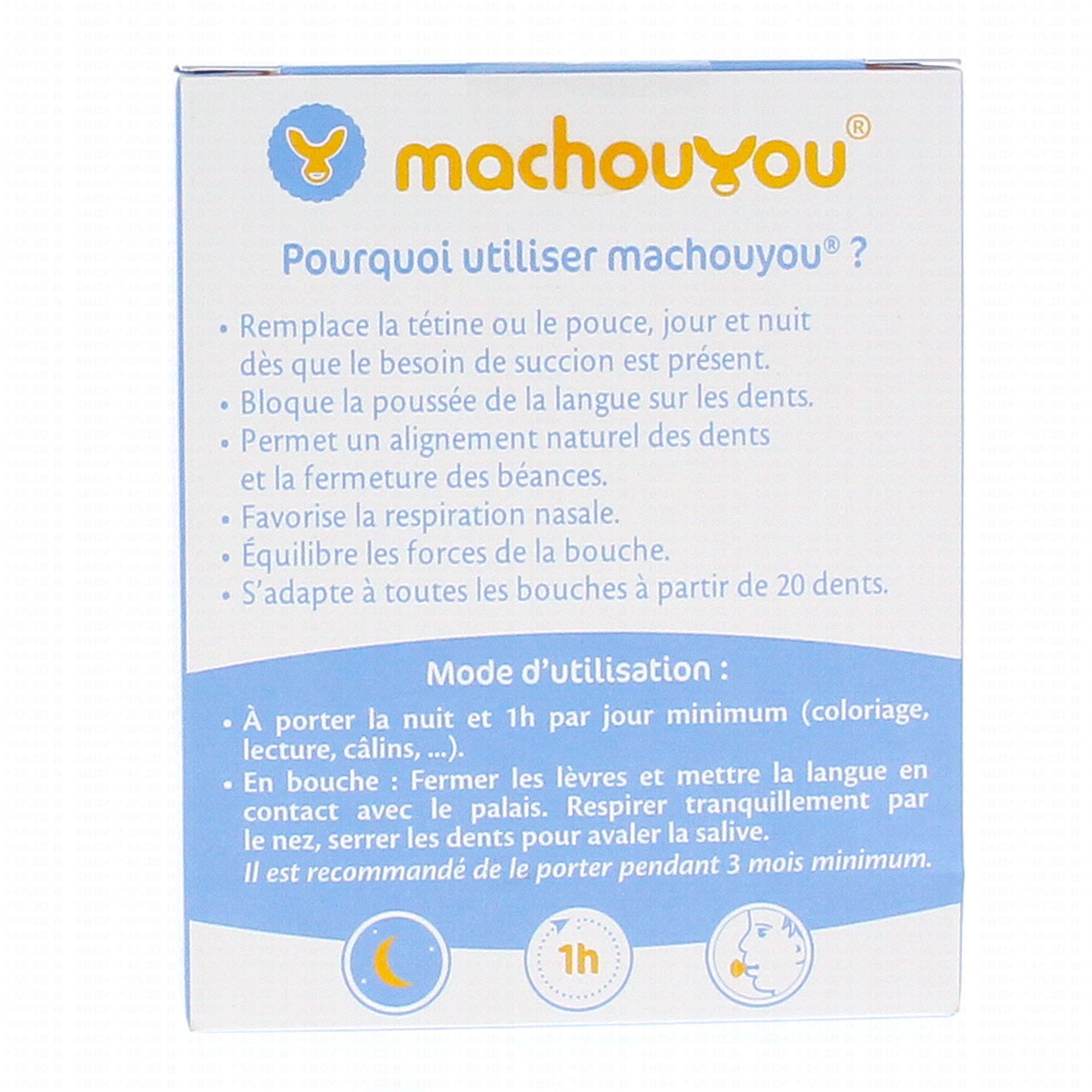 Machouyou Dispositif De Prévention Orthodontique Dès 2 Ans Couleur