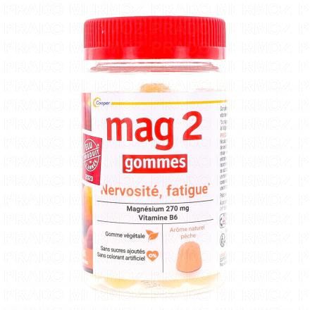 MAG 2 Nervosité fatigue goût pêche x45 Gommes