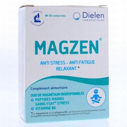 MAGZEN Anti stress, anti-fatigue, relaxant x60 comprimés