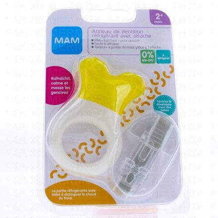 MAM Anneau de dentition réfrigérant avec attache +2mois