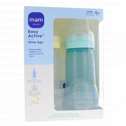 Easy Active - Biberon 2ème âge 330ml lot de 2 sable + ice