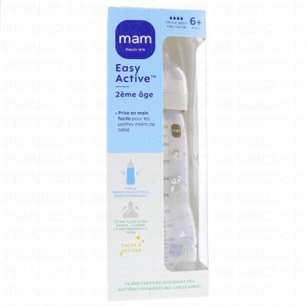 MAM Easy Active - Biberon 2ème âge 330ml (sable)