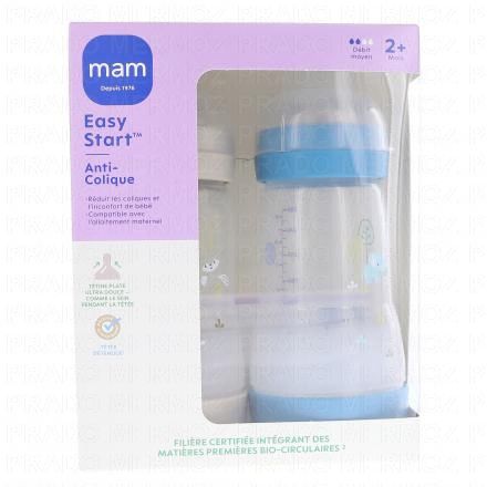 MAM Easy Start Anti-Colique biberon débit 2 260ml lot de 2 ocean et sable