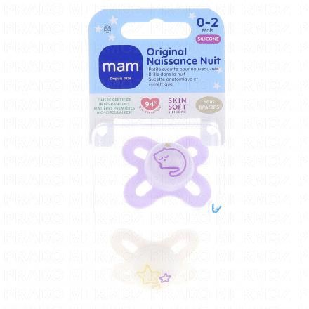MAM Original - Duo sucettes 0-2 mois (nuit)