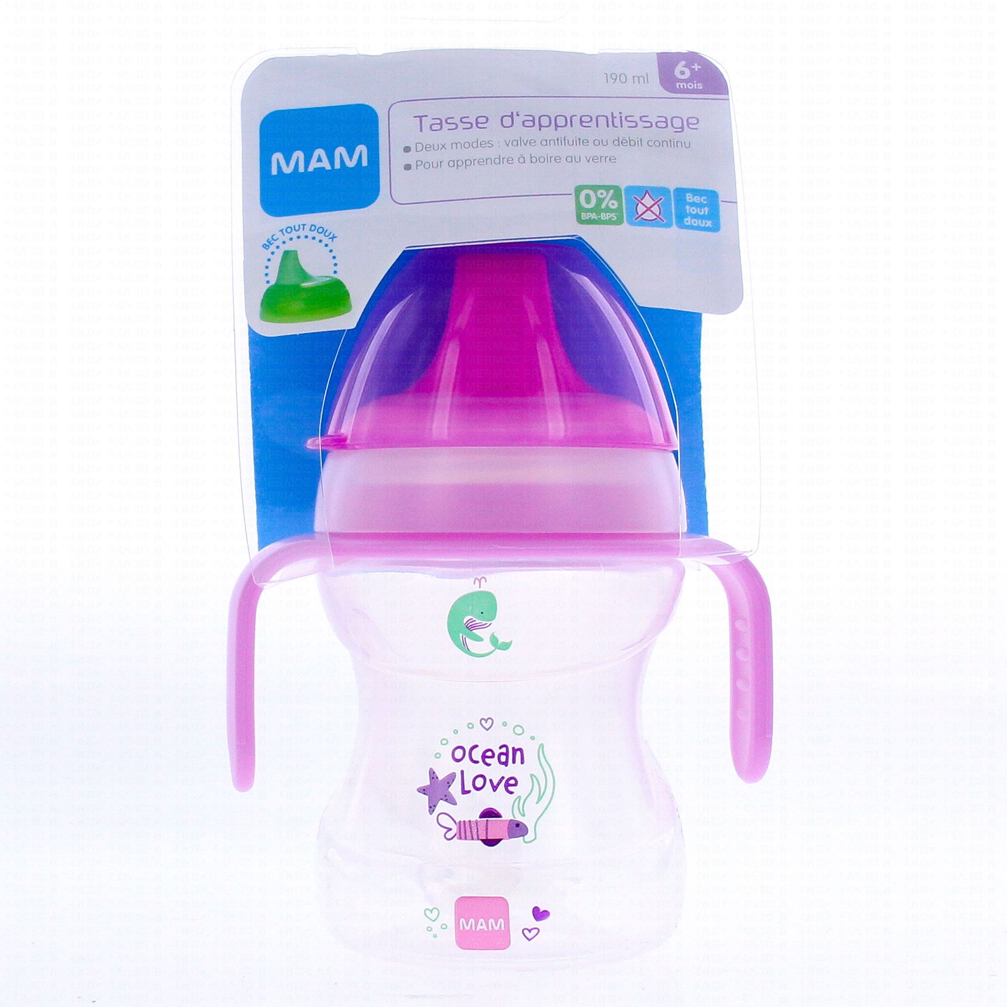 NUK Trainer cup - Tasse d'apprentissage +6mois 230ml