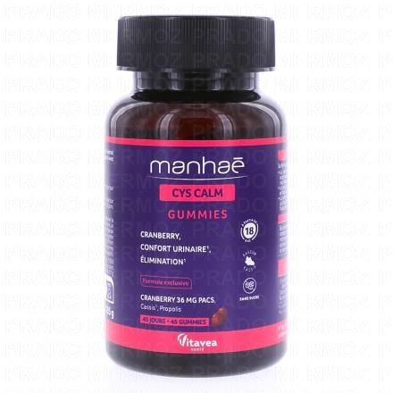 MANHA&Eacute; Cys Calm x45 Gummies