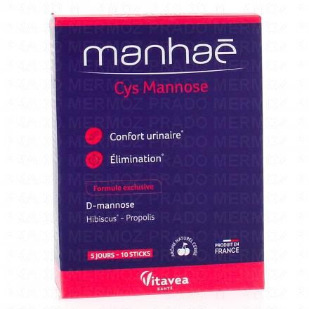 Manhaé Cys Mannose 15+ boite de 10 sticks 3