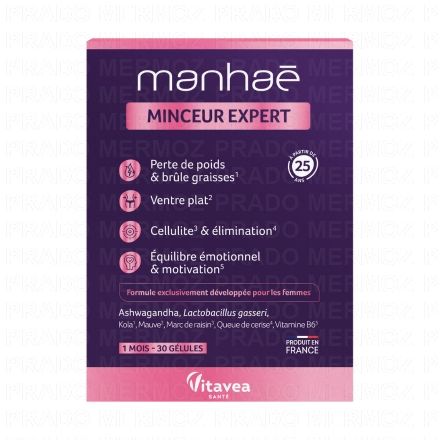 MANHAE Minceur expert x30 gélules