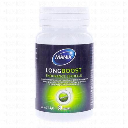 MANIX Long Boost Endurance Sexuelle x30 Gélules