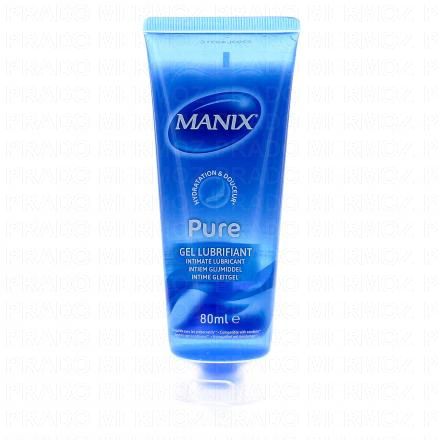 MANIX Pure gel lubrifiant intime tube 80ml