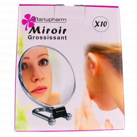 MANUPHARM Miroir Grossissant x10