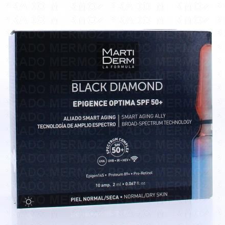 MARTI DERM Black diamond Epigence Optima SPF 50+ 10 ampoules