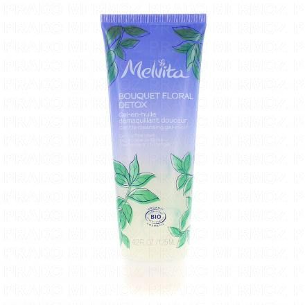 MELVITA Bouquet Floral Détox - Gel-en-huile démaquillant douceur (125ml)