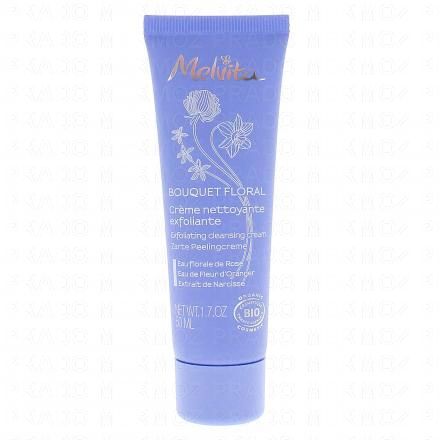 MELVITA Bouquet Floral Détox - Crème nettoyante exfoliante tube 50ml
