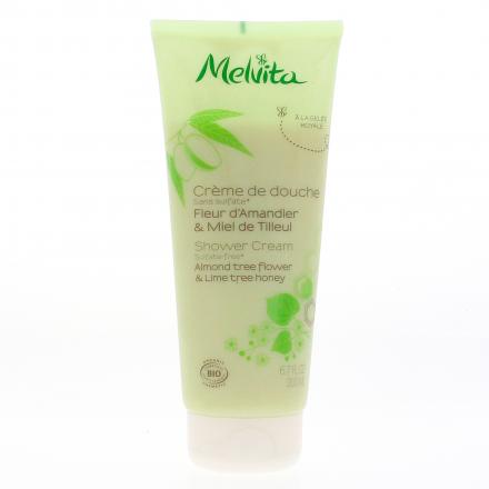 MELVITA Crème de douche fleur d'amandier et miel de tilleul 200ml