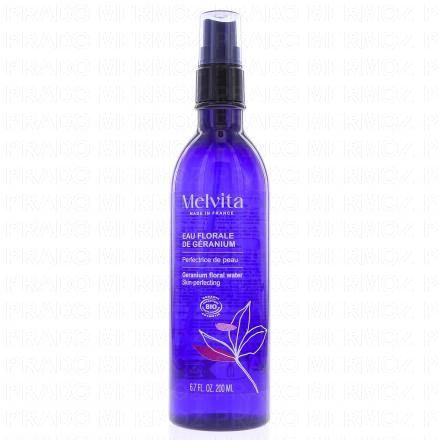 MELVITA Eau florale de géranium bourbon bio 200ml