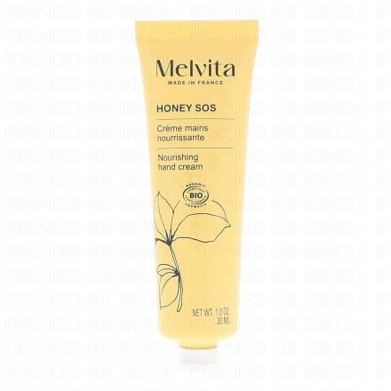 MELVITA Honey SOS - Cr&egrave;me Mains Nourrissante bio 30ml