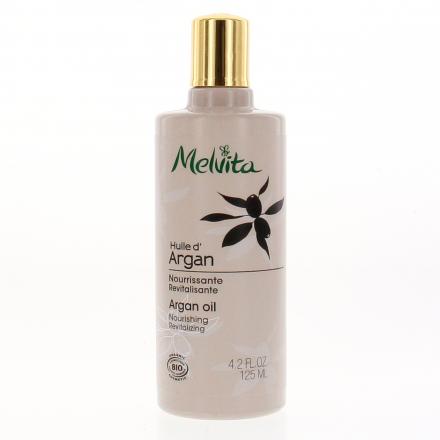 MELVITA Huile de beauté - Huile d'argan équitable 125ml