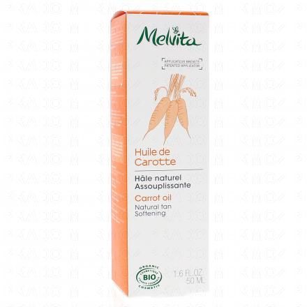 MELVITA Huile de beauté - Huile de carotte 50ml