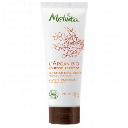 MELVITA L'Argan Bio - Crème mains veloutée 75ml