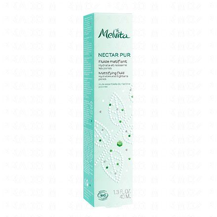 MELVITA Nectar Pur - Fluide équilibrant matifiant bio 40ml