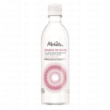 MELVITA Source de roses - Eau fraîche micellaire flacon 200ml