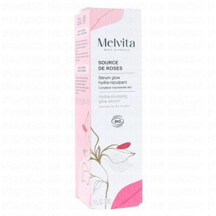 MELVITA Source de roses - Sérum glow hydra-repulpant bio 30ml