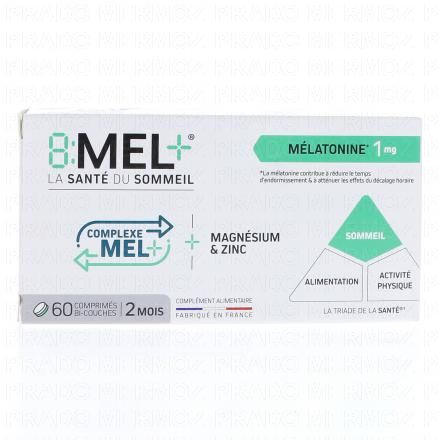 8 Mel + Mélatonine 1mg x60 comprimés 4