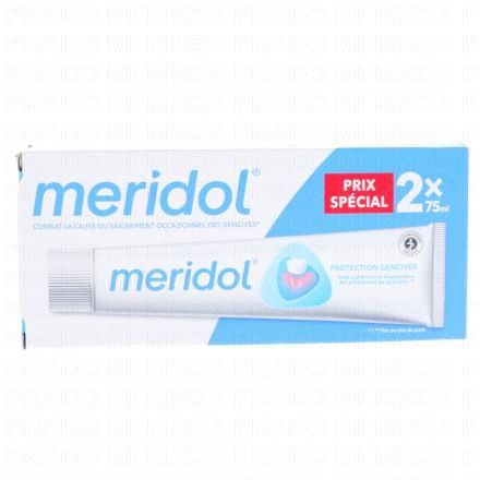 MERIDOL Dentifrice Protection Gencives (lot de 2 tubes 75ml)