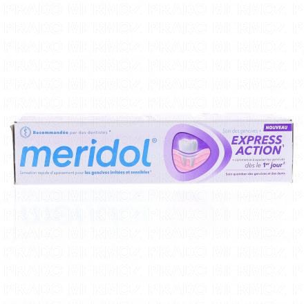 MERIDOL Express Action Dentifrice 75ml