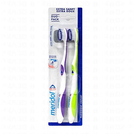 MERIDOL Parodont expert duo pack brosses à dents extra doux