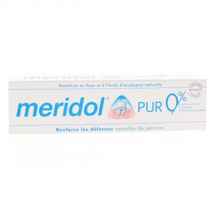 MERIDOL dentifrice pur 0% (1 unité)