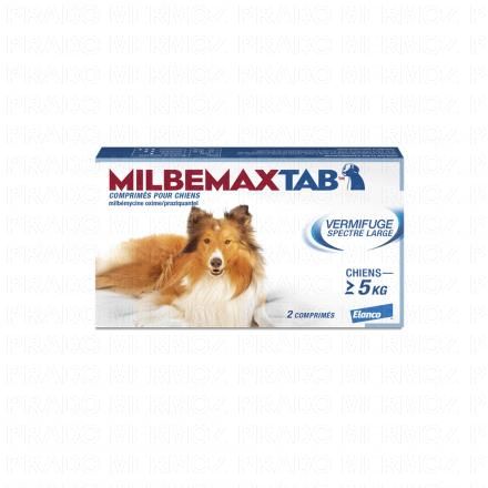 MILBEMAXTab Chien boite de 2 comprimés