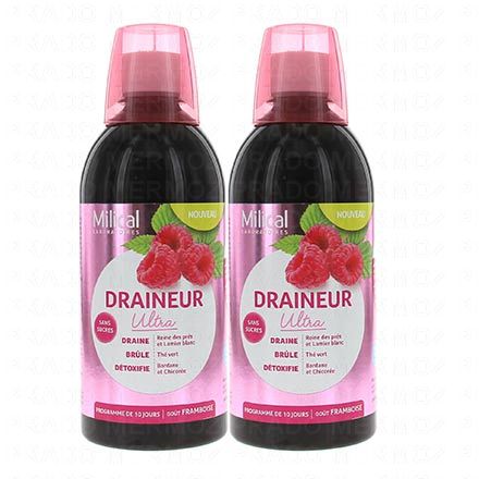 MILICAL Draineur ultra (lot de 2 x 500ml)