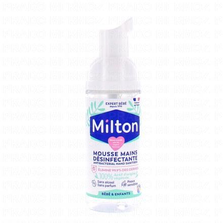 MILTON Mousse mains désinfectantes 50ml