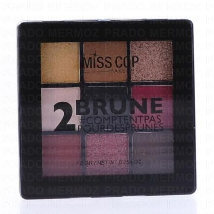 MISS COP Palette nuancier n°02 Brune